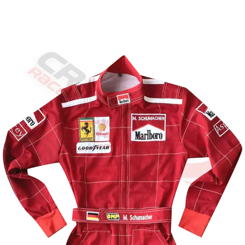 Michael Schumacher 1996 Ferrari F1 Printed Race Suit