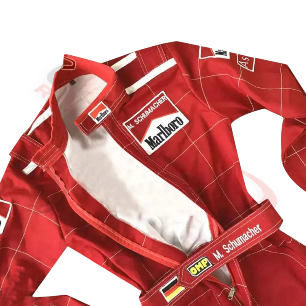 Michael Schumacher 1996 Ferrari F1 Printed Race Suit