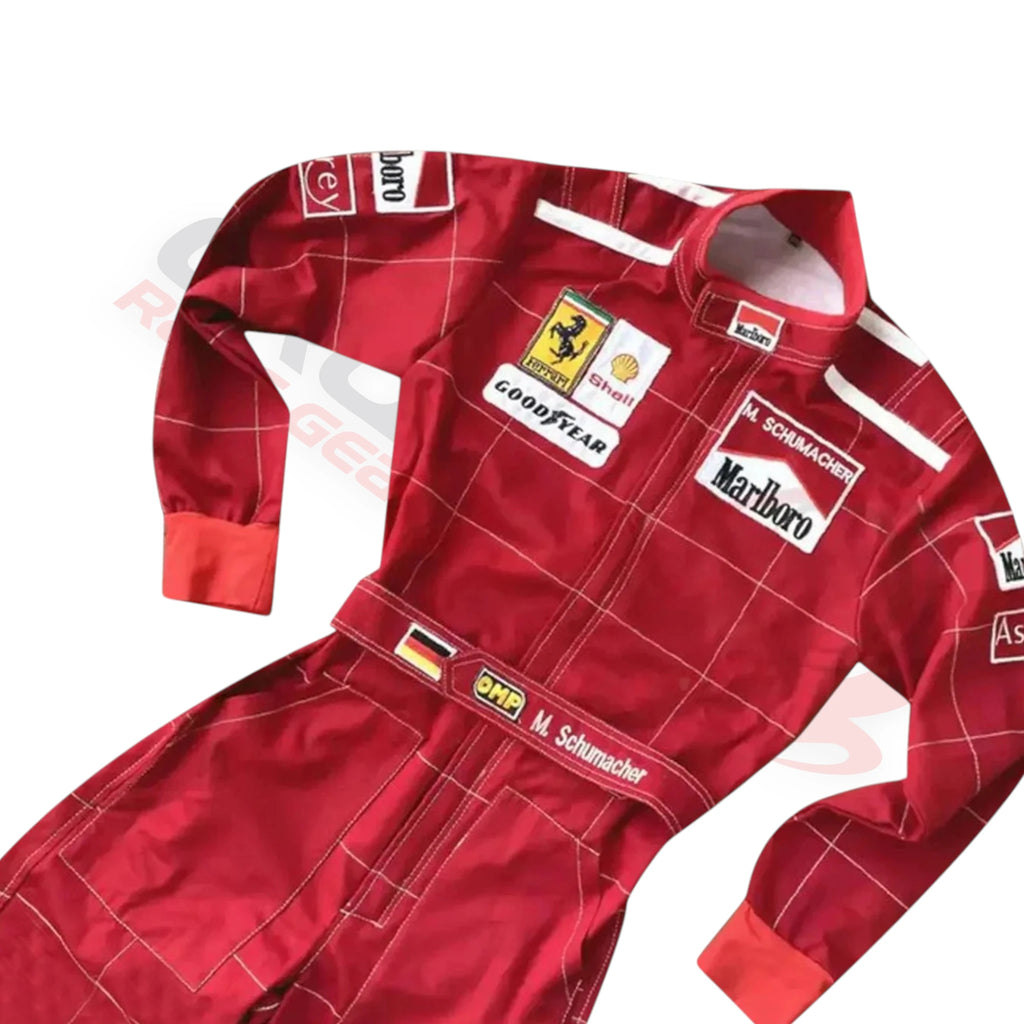 Michael Schumacher 1996 Ferrari F1 Printed Race Suit