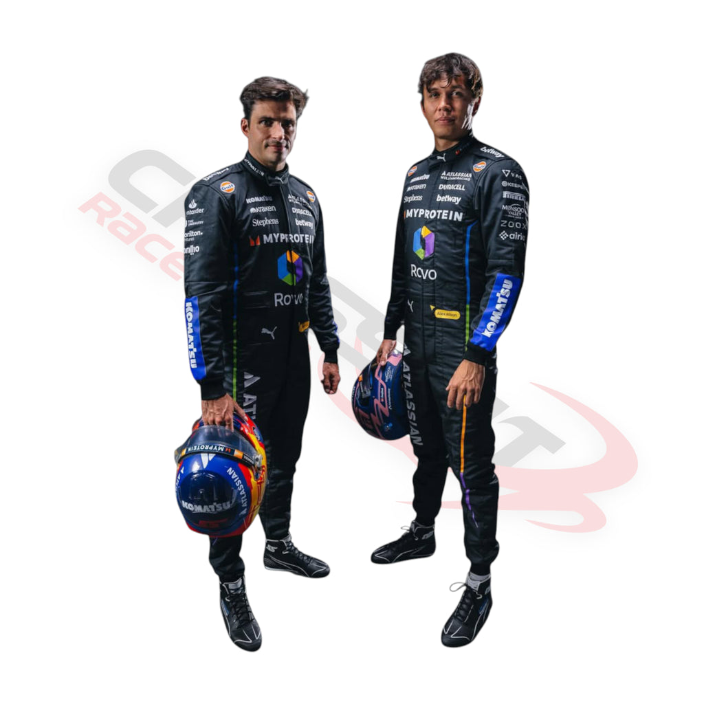 NEW 2026 Alexander Albon Williams F1 Team F1 Race Suit Replica
