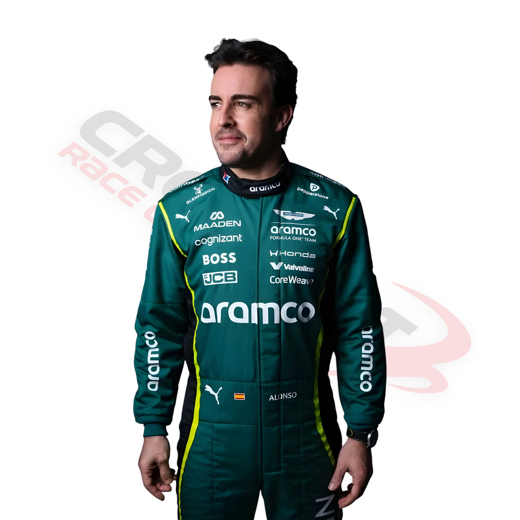 NEW 2026 Aston Martin F1 Team Race Suit Replica