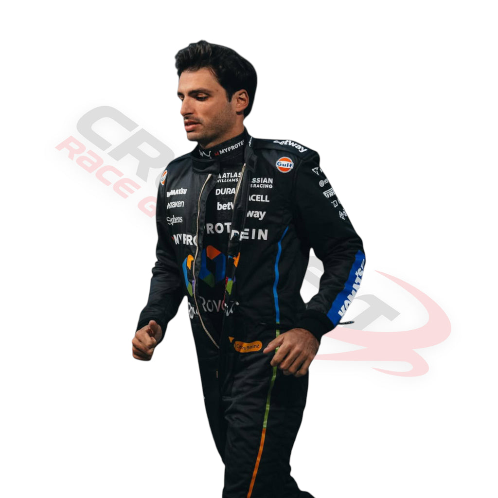 NEW 2026 Carlos Sainz Williams F1 Team F1 Race Suit Replica
