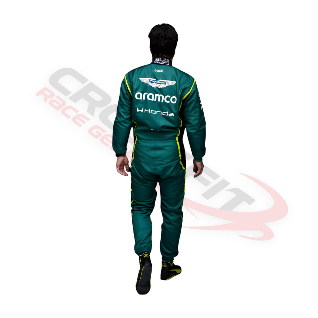 NEW 2026 Fernando Alonso Aston Martin F1 Race Suit Replica