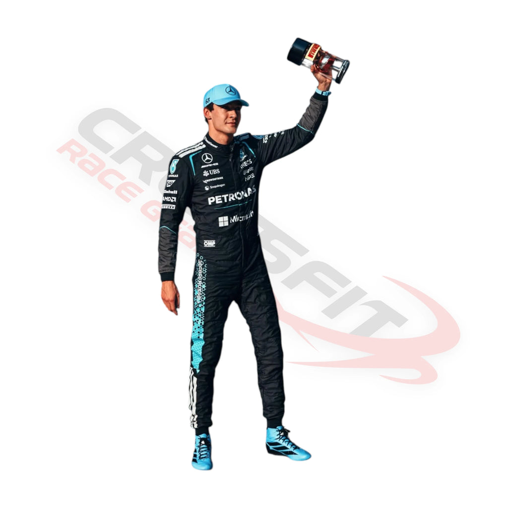 NEW 2026 George Russell Mercedes F1  Race Suit Replica  Microsoft