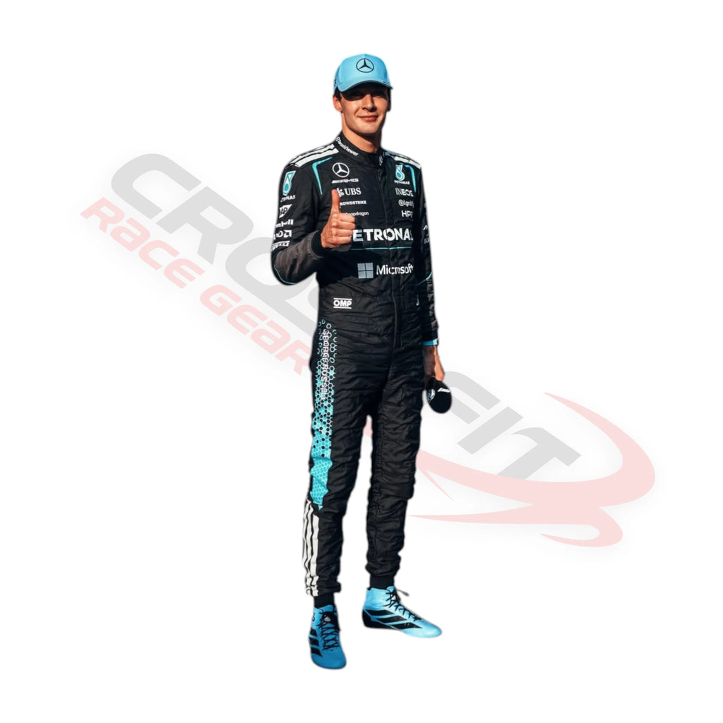 NEW 2026 George Russell Mercedes F1  Race Suit Replica  Microsoft