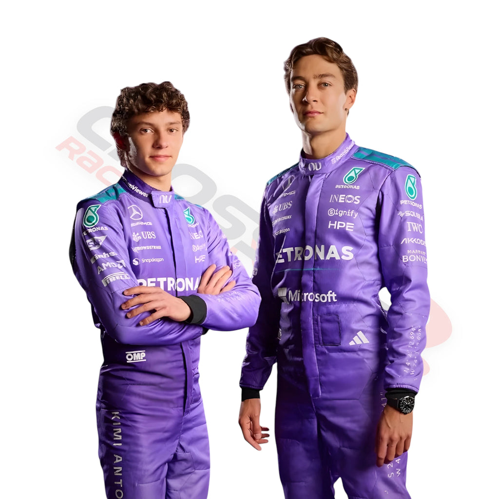 NEW 2026 George Russell Mercedes Miami GP F1 Race Suit Replica