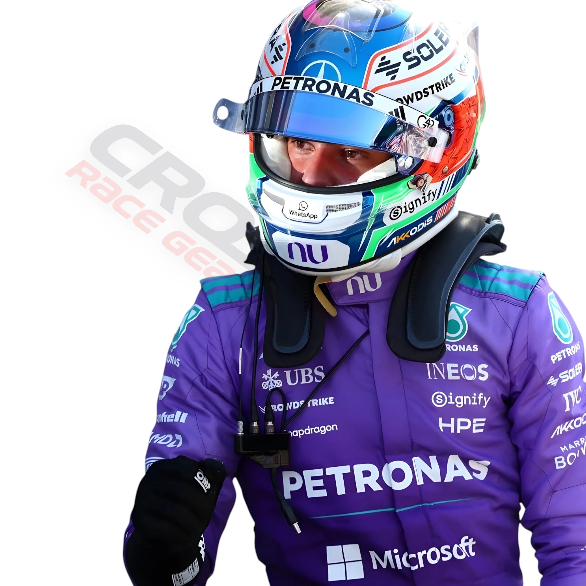 NEW 2026 Kimi Antonelli Mercedes Miami GP F1 Race Suit Replica