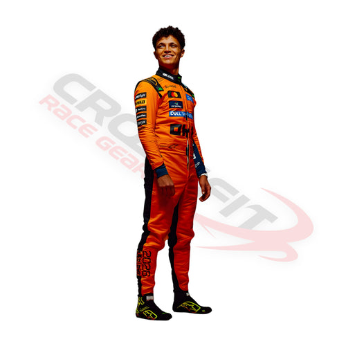 NEW 2026 Lando Norris McLaren F1 Team Race Suit Replica
