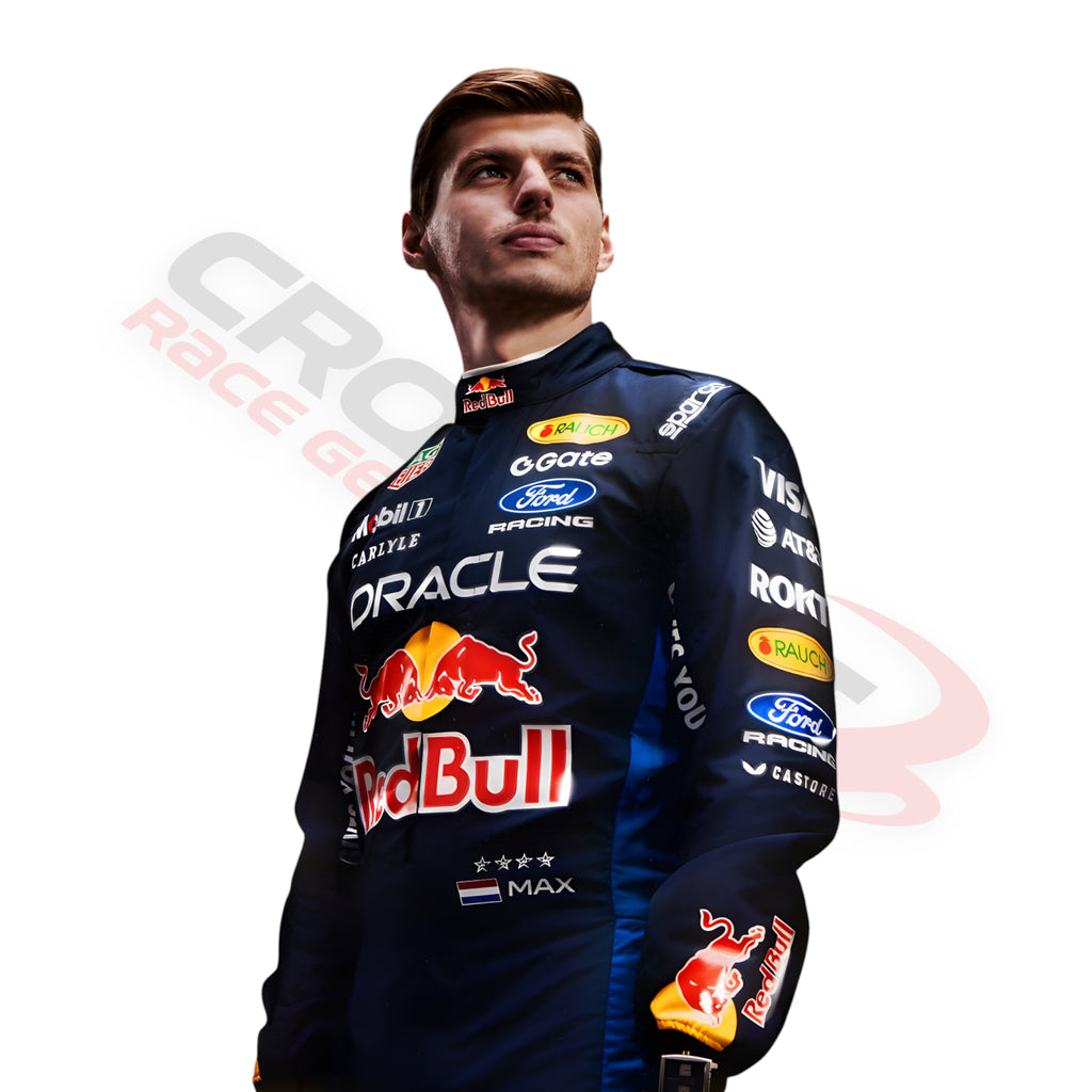 NEW 2026 Max Verstappen Red Bull Racing F1 Race Suit Replica