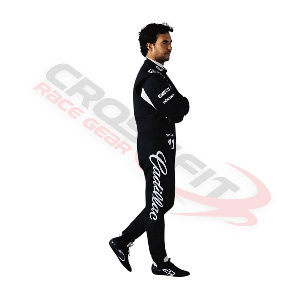 NEW 2026 Sergio Perez Cadillac F1 Race Suit Replica