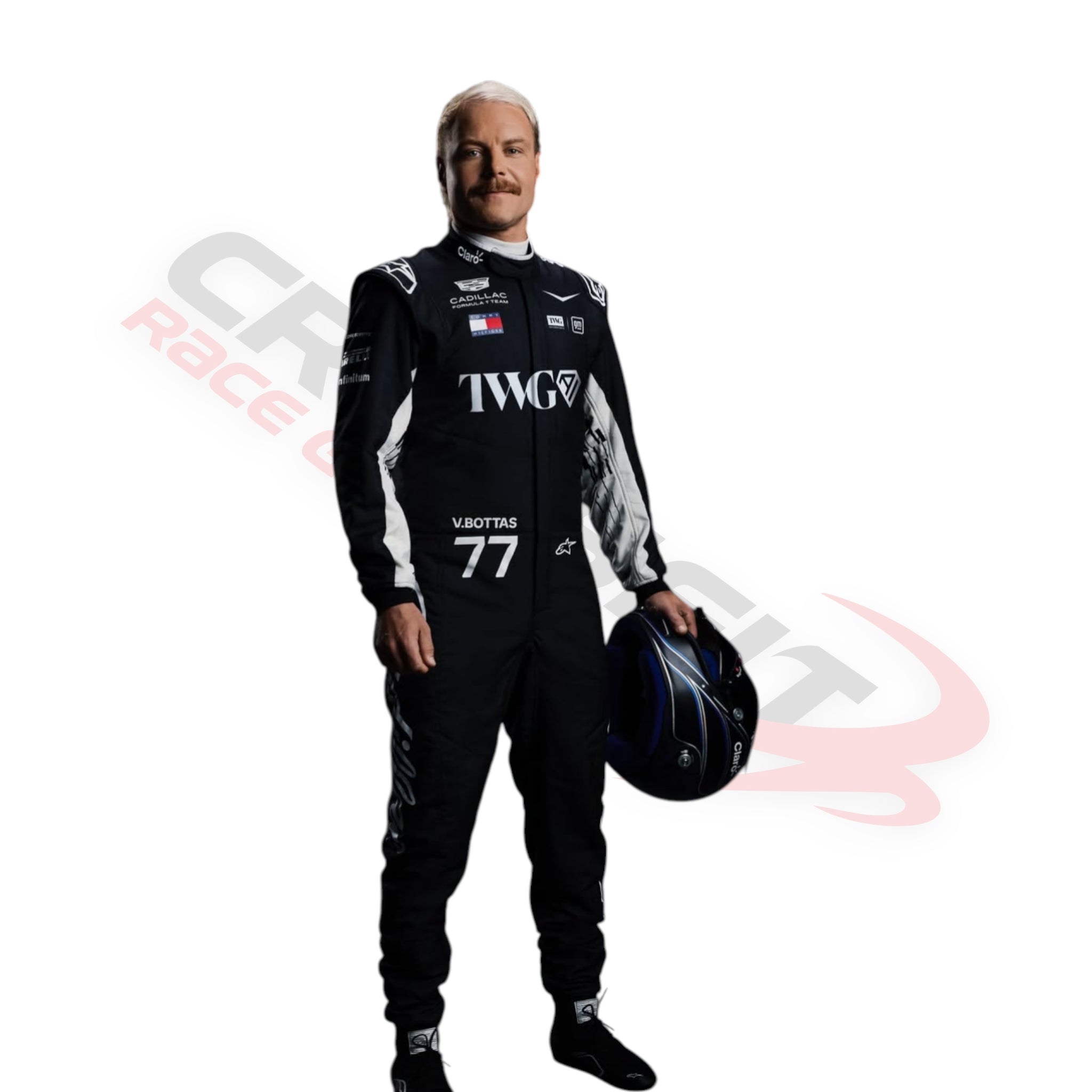 NEW 2026 Valtteri Bottas Cadillac F1 Race Suit Replica  TWG AI