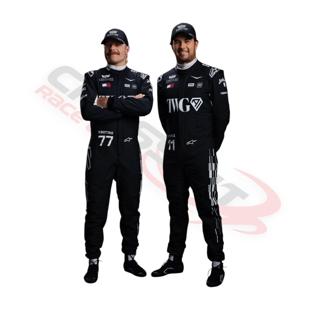 NEW 2026 Valtteri Bottas Cadillac F1 Race Suit Replica  TWG AI