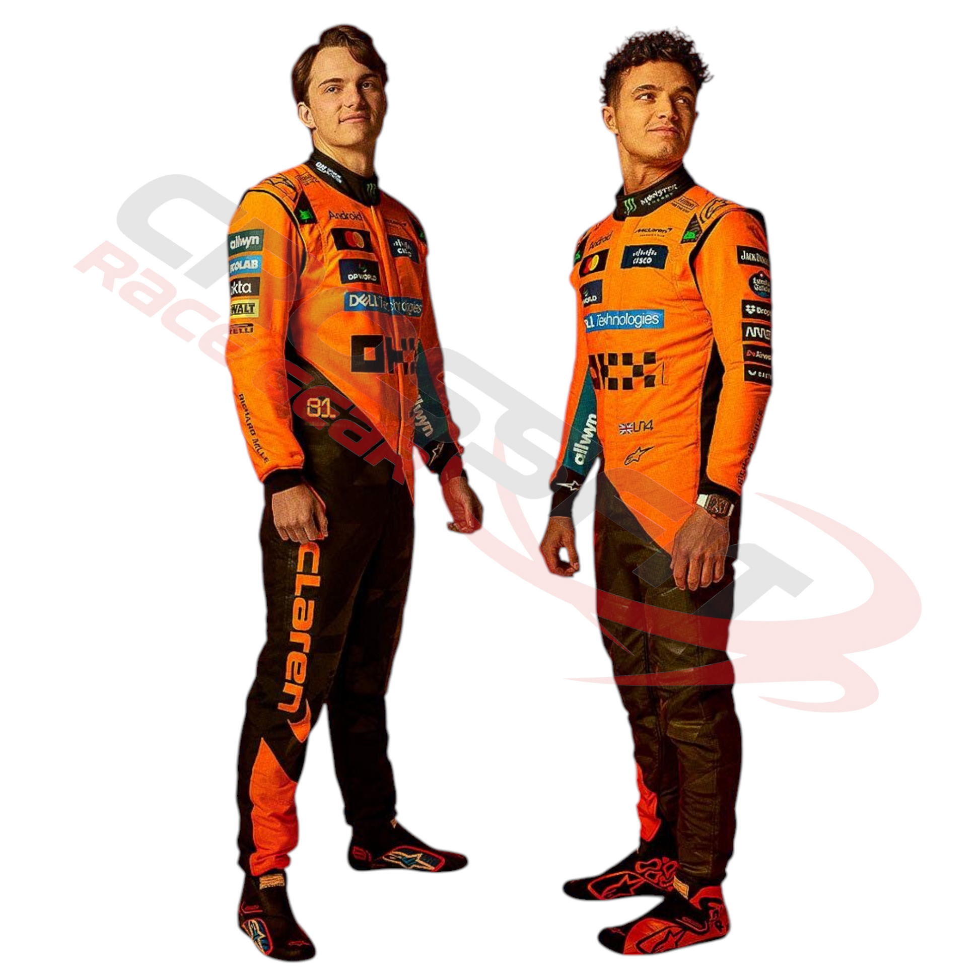 New 2025 Oscar Piastri McLaren F1 Race Suit