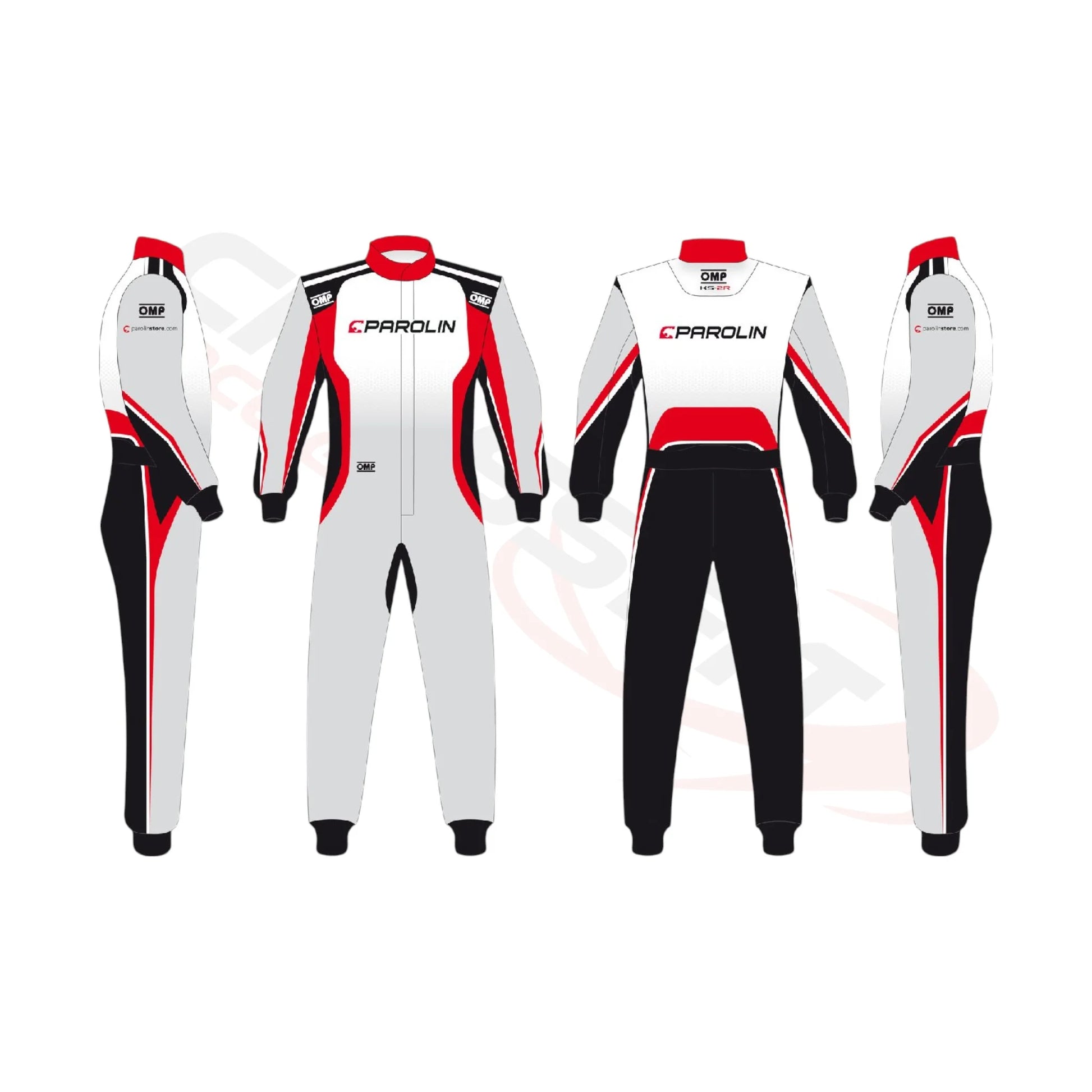 Parolin Motorsport OMP Go Kart Race Suit KS2-R