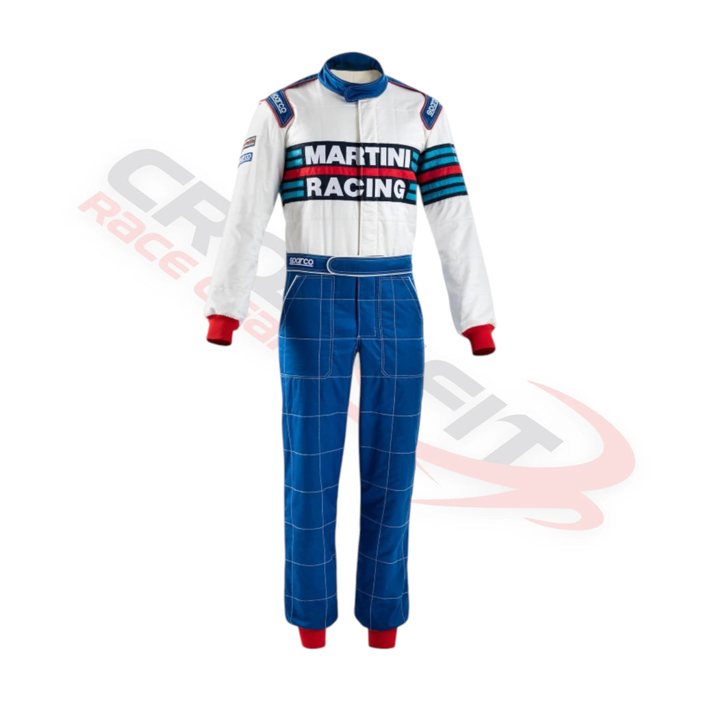 SPARCO '00 Martini Printed Karting Race Suit Replica