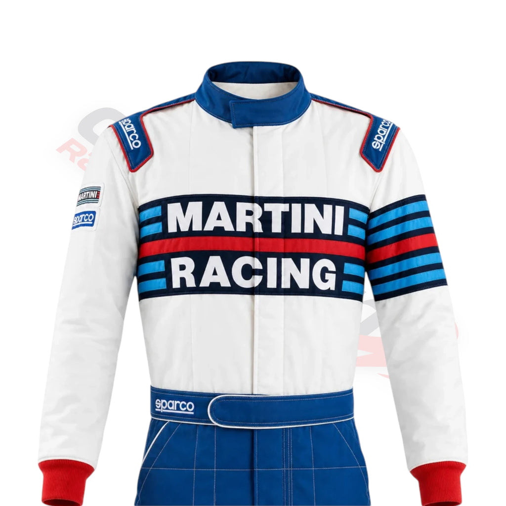 SPARCO '00 Martini Printed Karting Race Suit Replica