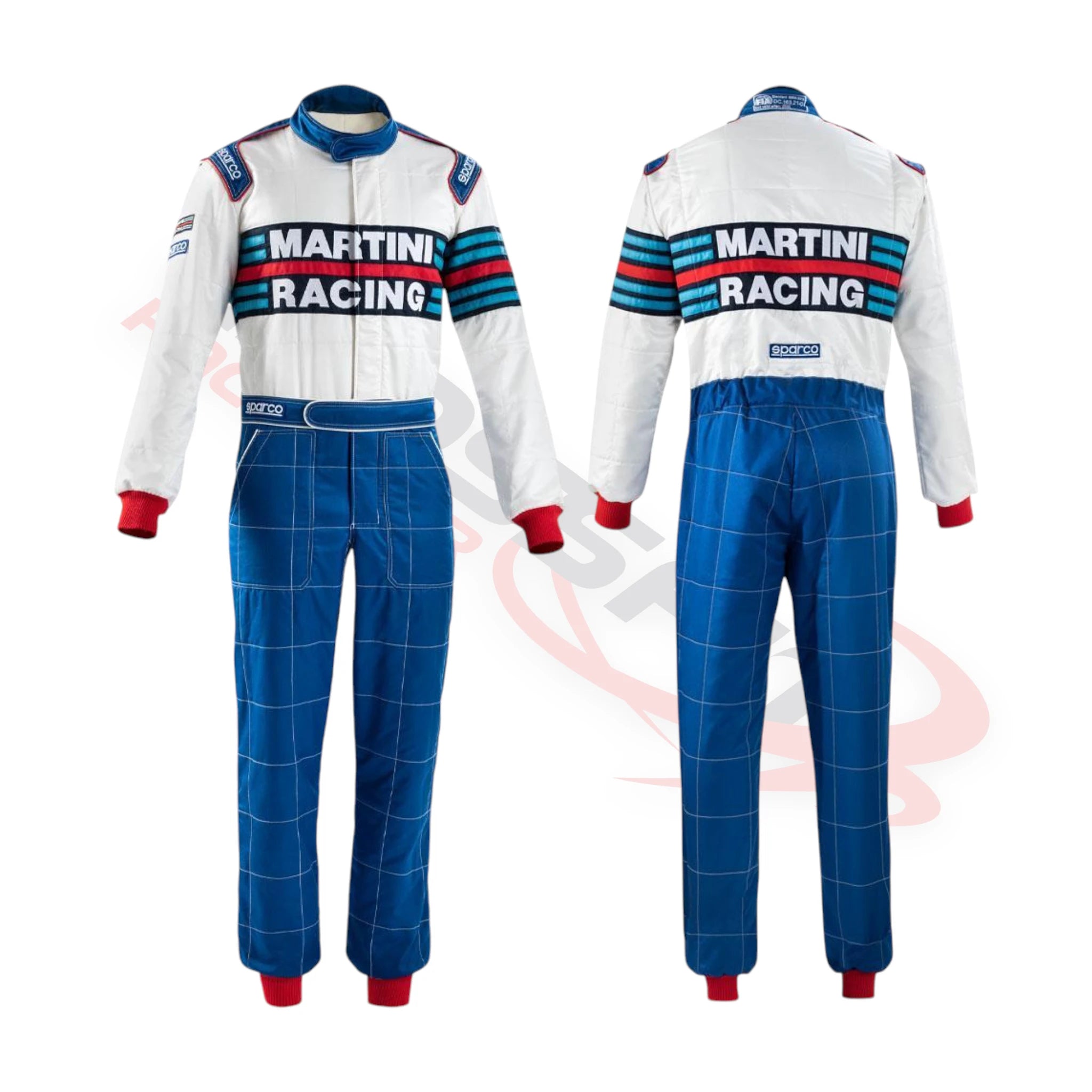 SPARCO '00 Martini Printed Karting Race Suit Replica