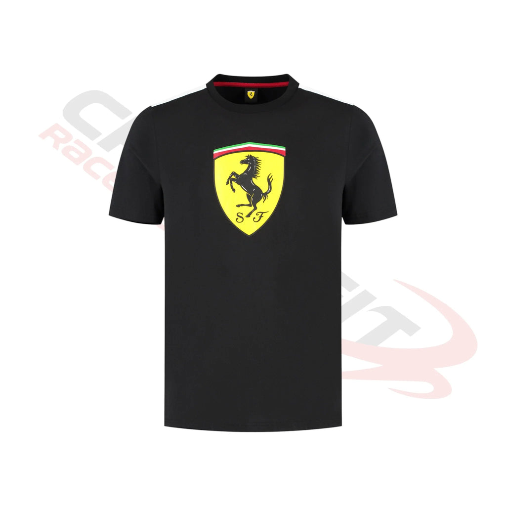 Scuderia Ferrari Shield Logo Polo Black