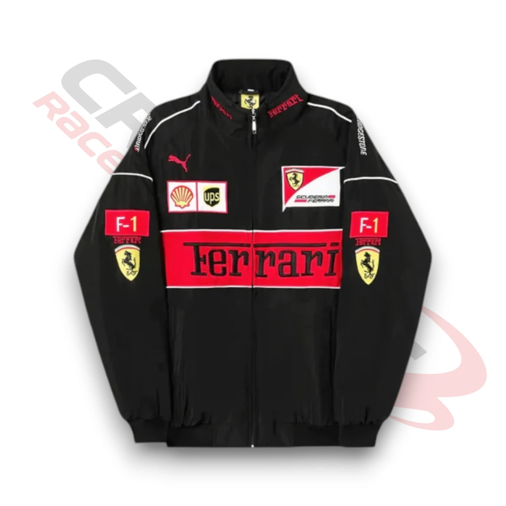 Scuderia Ferrari Vintage Jacket  Black