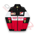 Scuderia Ferrari Vintage Jacket  Black, Red And White
