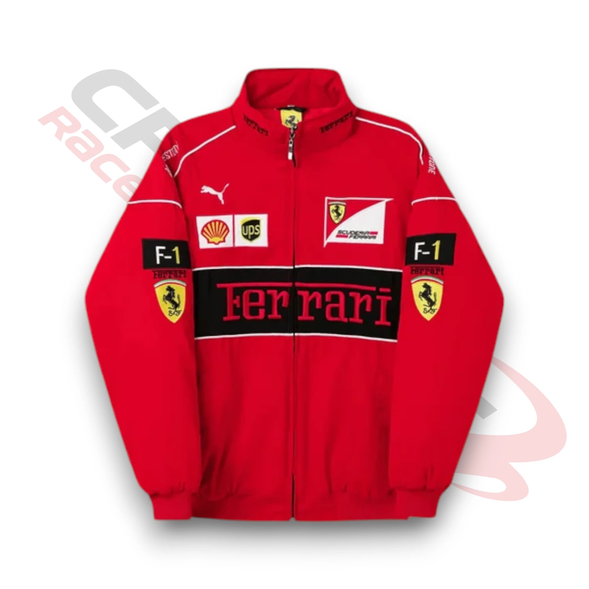 Scuderia Ferrari Vintage Jacket  Red