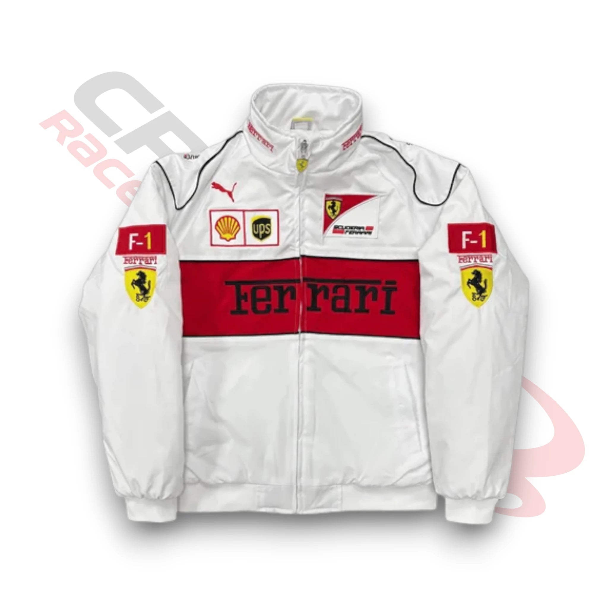 Scuderia Ferrari Vintage Jacket  White