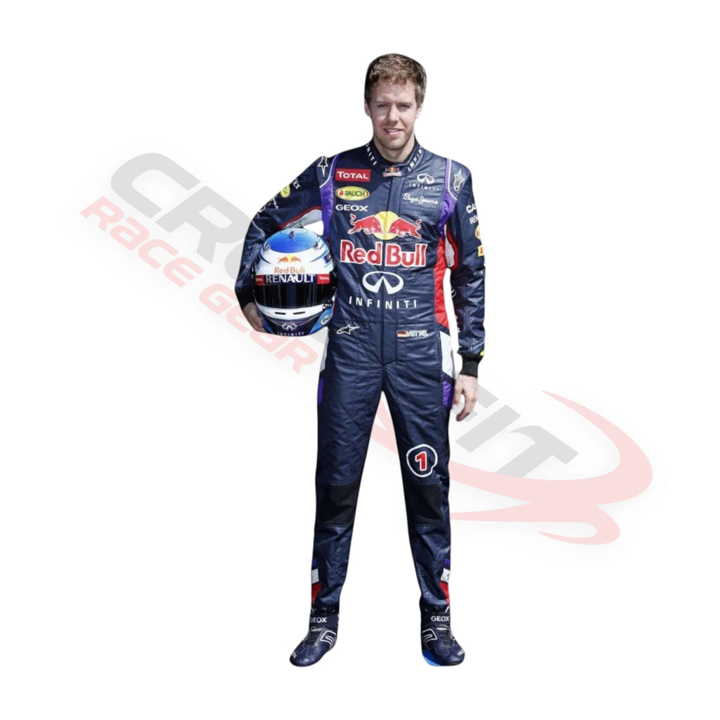 Sebastian Vettel 2014 Red Bull Racing F1 Printed Race Suit