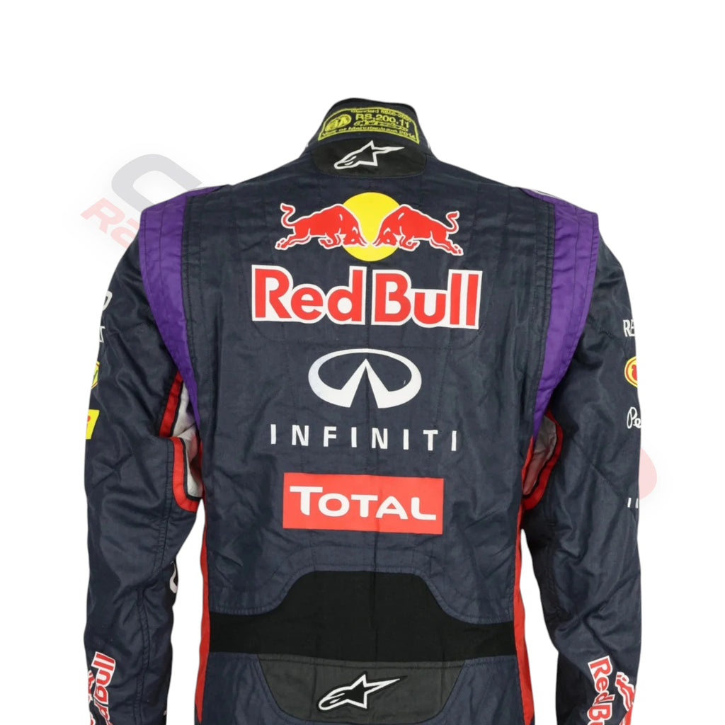 Sebastian Vettel 2014 Red Bull Racing F1 Printed Race Suit