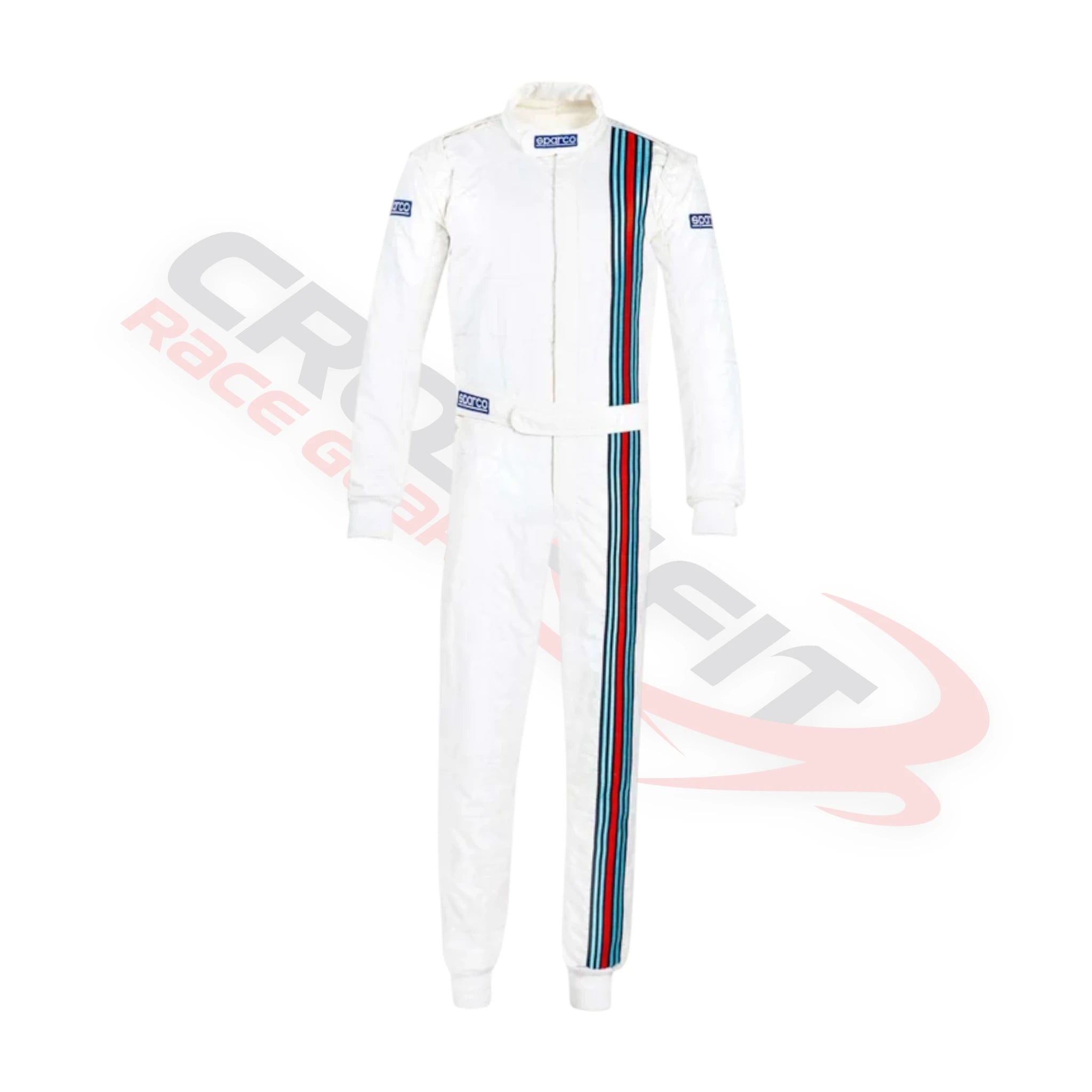 Sparco Martini Printed Go Kart Race Suit Replica