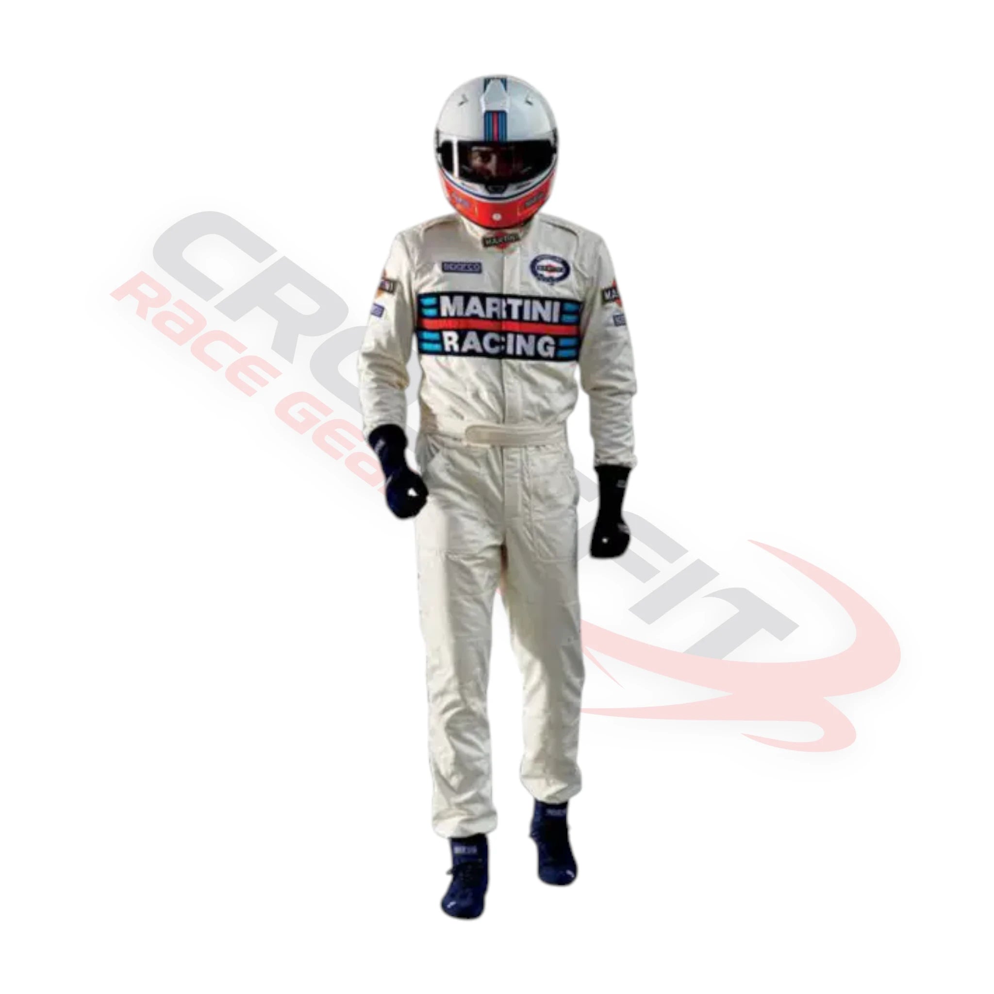 Sparco Martini Printed Karting Race Suit Replica